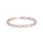 Encordia Knot Diamond Link Bracelet