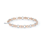 Encordia Knot Diamond Link Bracelet