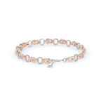 Encordia Knot Diamond Link Bracelet